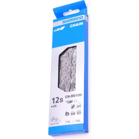 Цепь 12 скоростей, Shimano Deore, M6100, 138 зв., с замком