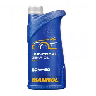 Масло трансмиссионное MANNOL Universal 8107 80W-90 GL-4, 1л.