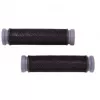 Грипсы Hualong HL-G127GR, длина 130 мм, чёрно-серые