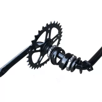 Шатуны BMX 18" L-114 мм, 32 зуба, черн.