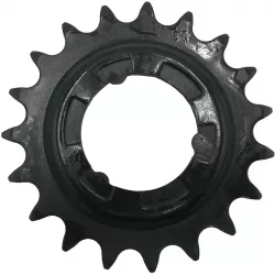 Звезда задняя KMC 19T (1/8") чёрная (Shimano)