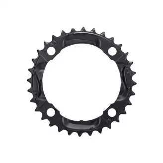 Звезда передняя Shimano Alivio, для FC-T4010, 36T, 4 отв, 104 bcd, 9 ск, чёрн.