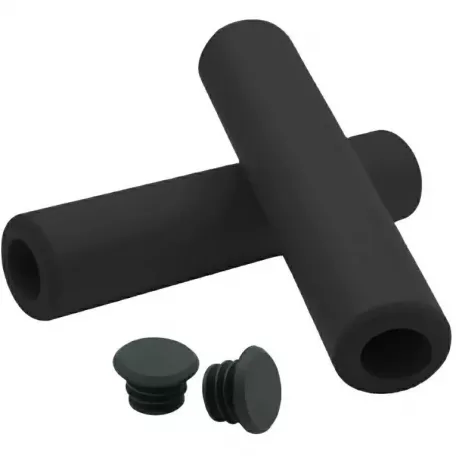 Грипсы SKILL SILICO NBR 125мм, цвет черный