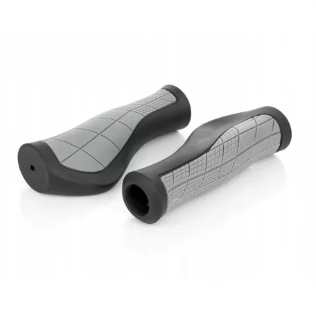 Грипсы Hualong HL-G307, длина 132 мм, чёрно-серые