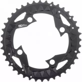 Звезда передняя Shimano Deore, для FC-M523, 40T, 4 отв, 96 bcd, 10 ск, чёрн.