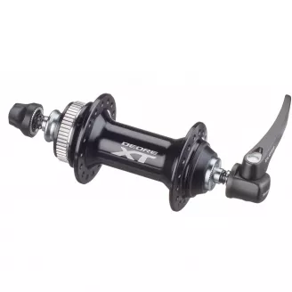 Втулка передняя Shimano Deore XT, M8000, 32 отв, QR, C.Lock, цв. черн