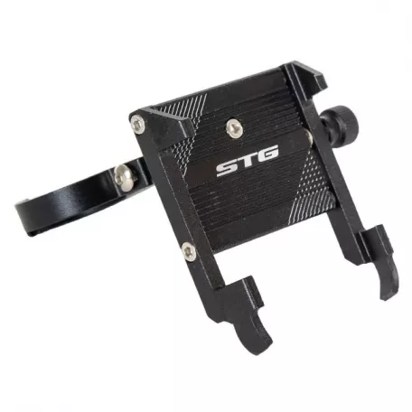 Держатель телефона STG, BC-B742, алюм. чёрный
