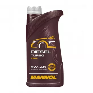 Масло моторное MANNOL Diesel Turbo 7904 5W-40 CI-4 / SN, 1л.