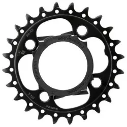 Звезда передняя Shimano Deore, для FC-M522, 24Т, 64 bcd, 24T-AE, черная