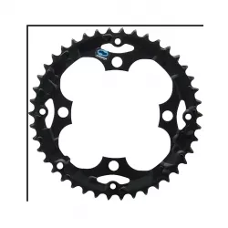 Звезда передняя Shimano Alivio, для FC-M415, 42T, 4 отв, 104 bcd, 6-7-8 ск, черная