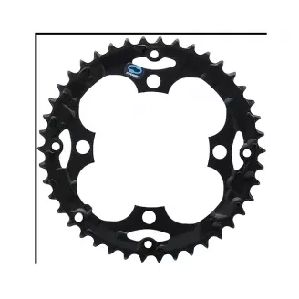 Звезда передняя Shimano Alivio, для FC-M415, 42T, 4 отв, 104 bcd, 6-7-8 ск, черная