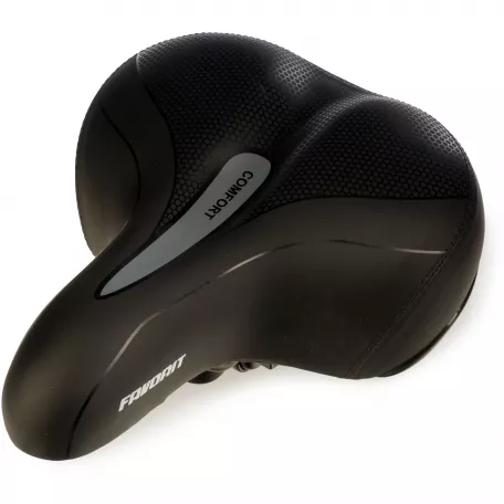 Седло SD-68AZ39-01, комфорт, 250x210 мм, чёрное