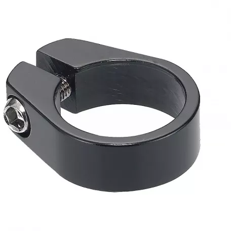 Хомут подседельный 28.6 мм Alhonga HJ-C095B (чёрный)