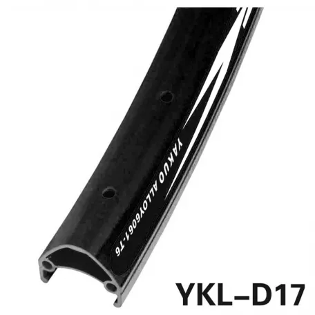 Обод 26", YKL-D17, под V-brake, 32H, пист. черный, AV