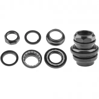 Рулевая ЕС30/25.4-24tpi | EC30/27 ; Kenli KL-B203 (1", неинт., резьб., шарики, сталь, черн.)