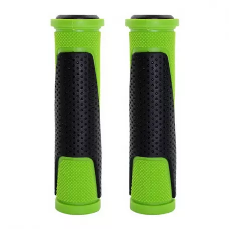 Грипсы Hualong HL-G305, длина 125 мм, цвет чёрный, зелёный