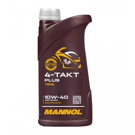 Масло моторное MANNOL 4-Takt Plus 7202 10W40 1л.