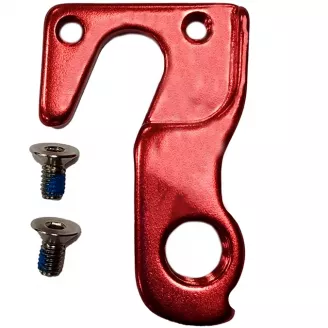 Дропаут D304 (GH-256, № 123), литой, красный , винты