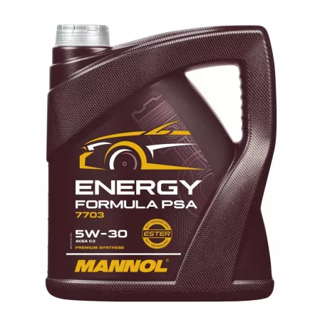 Масло моторное MANNOL Energy Formula 7703 PSA SAE 5W-30 ACEA C3, 4л.