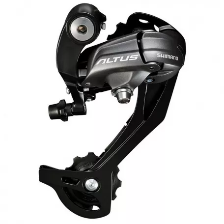 Переключатель задний Shimano Altus, RD-M370, SGS, 9 ск, черный