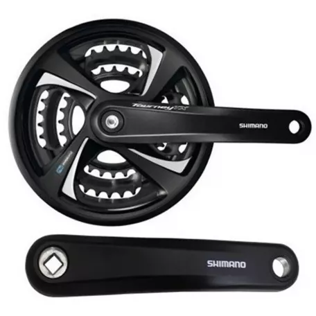 Система Shimano Tourney, TX801, 170мм, Кв, 42/32/22, черн.