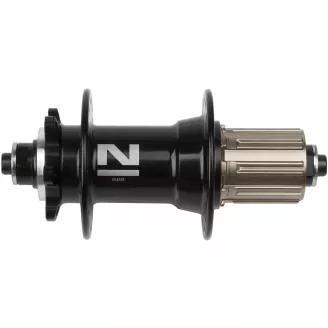 Втулка задняя NOVATEC, D042SB, Al, 32отв, 6 болтов, черная, без эксцентрика
