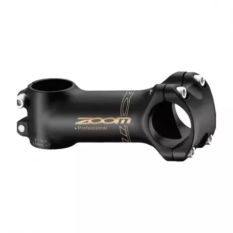 Вынос руля ZOOM TDS-D343B-8 (25.4мм, L-60, 15°, чёрный, матовый)