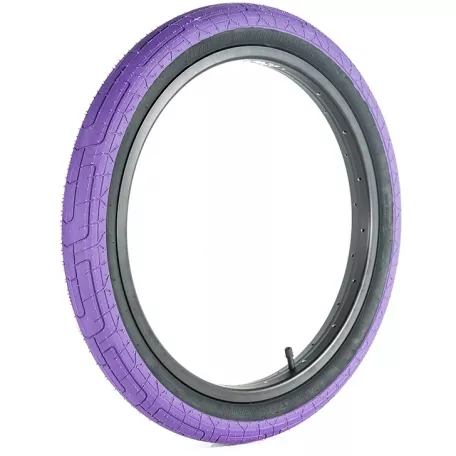 Покрышка 20" x 2, 2 (54-406) Griplock, 600гр. стальн. корд, фиолет., черный кант, Colony