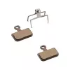 Колодки тормозные BARADINE DS-55 Organic для Avid DB1
