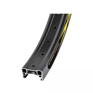 Обод 20" YKL-M3, 36H, 14G, двустенный, черный, AV, торм. дорожка, алюм.