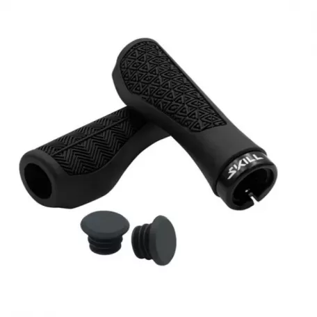 Грипсы SKILL ERGO TOUR 135мм, чёрные