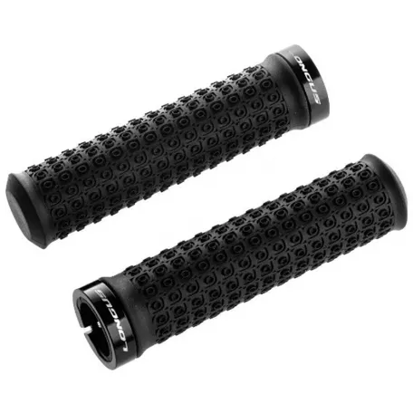 Грипсы (ручки на руль) LONGUS DOTS, длина 132 мм, черные