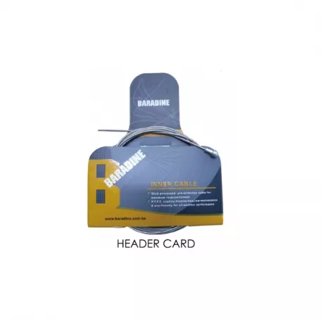 Тросик переключения Baradine DI-S-SG-01, оцинковка, 1, 2 x 2100 мм