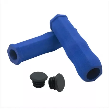 Грипсы SKILL HEXAGON EVA 125мм, цвет синий