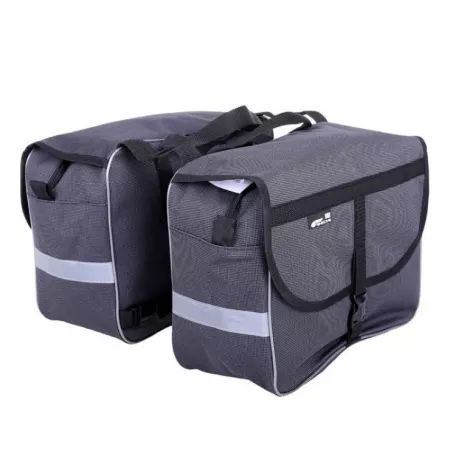 Сумка на багажник КАНТРИ 2 (Course), цвет серый