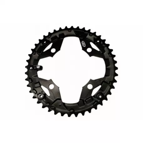 Звезда передняя Shimano Alivio, для FC-T4010, 44T, 4 отв, 104 bcd, 9 ск, чёрн.