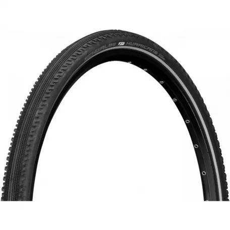 Покрышка Schwalbe "HURRICANE" 700x40C (42-622) RaceGuard, B/B-SK, RT (светоотр полоса) HS352 DC 67EPI
