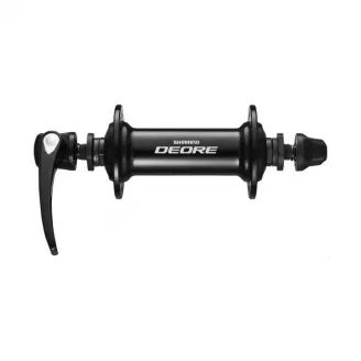 Втулка передняя Shimano Deore, HB-T610, 36 отв, QR, черная