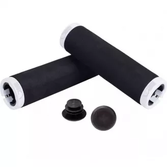 Грипсы Haiwei HW145210, длина 135 мм, чёрно-белые