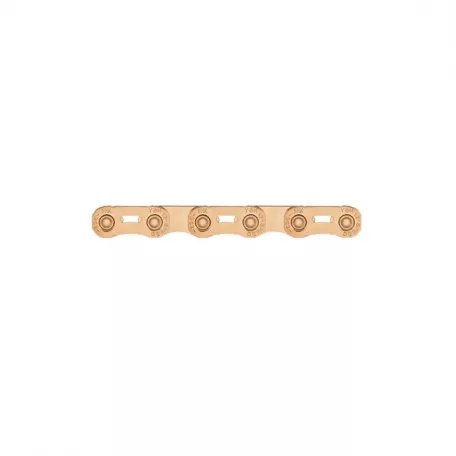 Цепь 12 скоростей, YBN MK12e, 126 звеньев, цвет розовый