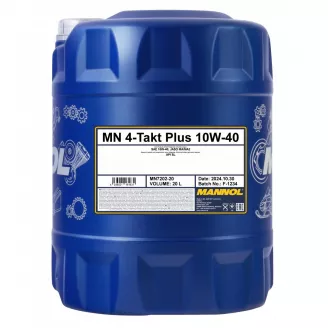 Масло моторное MANNOL 4-Takt Plus 7202 10W40, 20л.