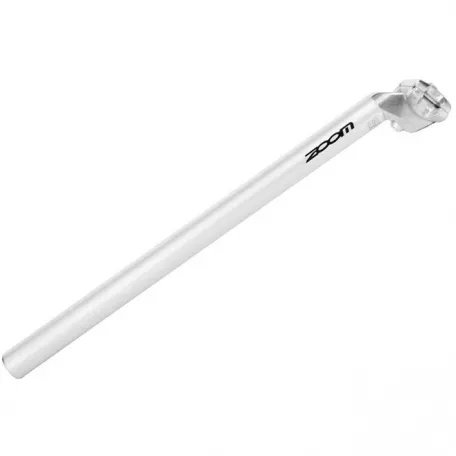 Подседельный штырь 31.2х400 мм, Zoom SP-207, алюминий, серебристый