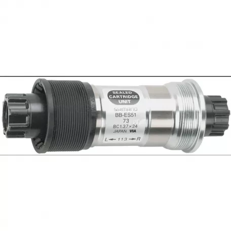 Каретка-картридж, Shimano ES51, размер 68x113 мм, Octalink, без винтов