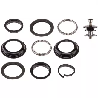 Рулевая ZS44/28.6 | ZS44/30 ; Feimin FP-H807 (1-1/8", полуинт., безрезьб., шарики, сталь, черн.)