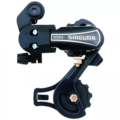 Переключатель задний SAIGUAN, HG-24A, на болт, 6/7 ск.