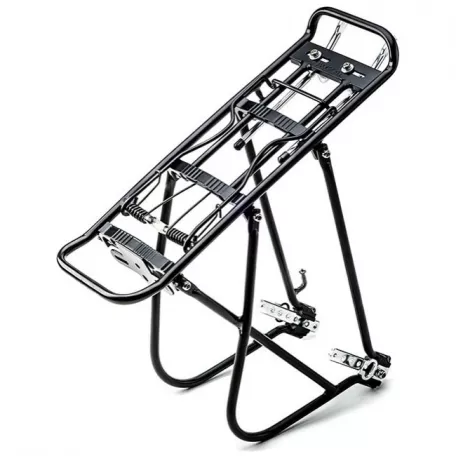 Багажник для велосипеда HaiWei, HW172031-B, 24-28", алюминиевый,  черный