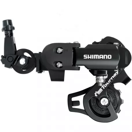 Переключатель задний Shimano Tourney, RD-FT35, SS, 6-7 ск, на болт, черный