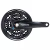 Система Shimano Altus, FC-M311, 170мм, Кв, 48/38/28T, защ, черн