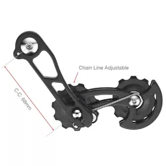 Натяжитель цепи Mr. Control, SSP-12US-1(68), 19T-20T, черный