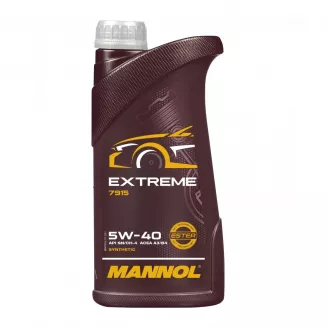 Масло моторное MANNOL Extreme 7915 5W-40 SN / CH-4 ESTER, 1л.